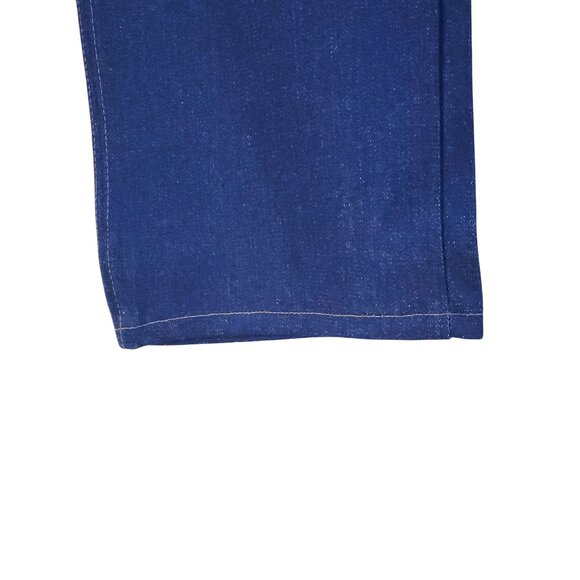 Wrangler Full Fit Straight Leg Jeans Men's Size 44x32 Heavy Weight Dark Wash - Picture 6 of 9